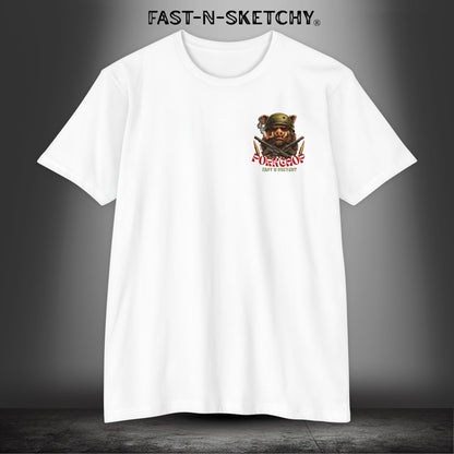 Porkchop, Thick Cut Thin Patience: Military Edition Premium Fitted Tee