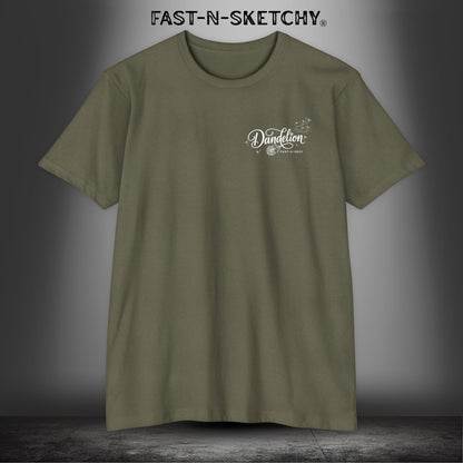 Dandelion: Born To Live Free, Riding on a Breeze - Rodeo Edition Premium Fitted Tee