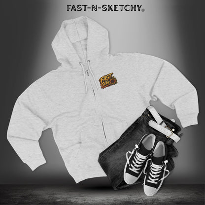 Grow Towards the Sun, Bloom Forever: Zip Hoodie