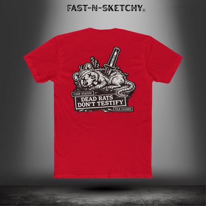 Dead Rats Don't Testify: Biker Edition Relaxed Classic Tee