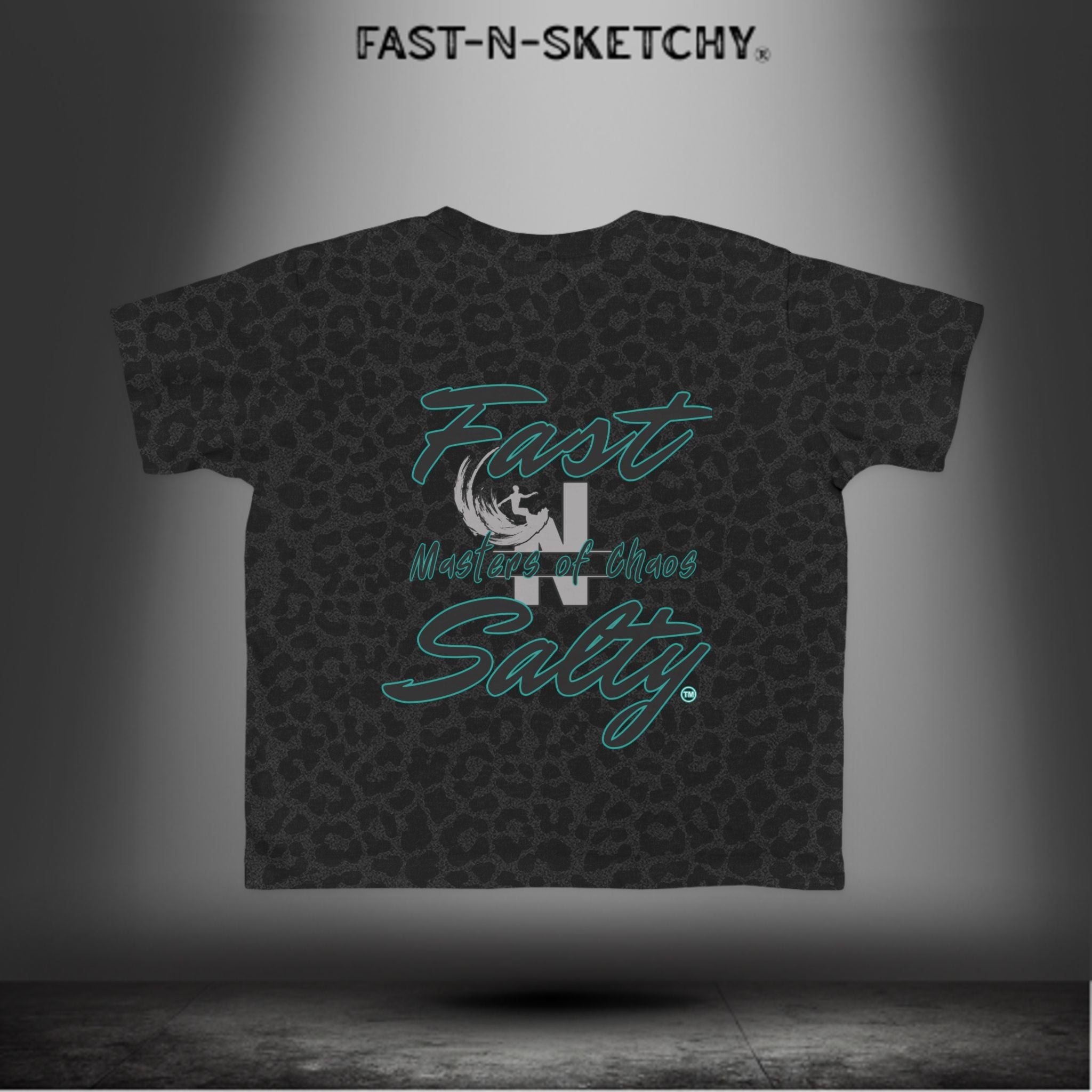 FAST-N-SALTY™ Little Ripper – Surfer Toddler Tee | Wipeouts Welcome. Attitude Required.