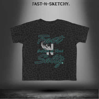 FAST-N-SALTY™ Little Ripper – Surfer Toddler Tee | Wipeouts Welcome. Attitude Required.