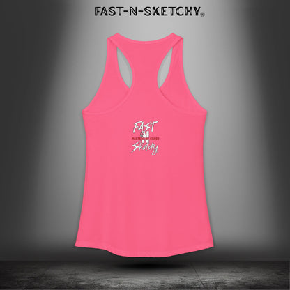 Built Fast, Tuned Sketchy: Bagger Racing Biker Edition Razorback Tank