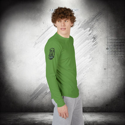Fast-N-Salty UV Protection Long Sleeve Shirt - (Green) Perfect for Outdoor Adventures and Fishing