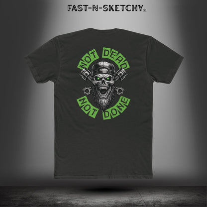 Not Dead, Not Done: Biker Edition Relaxed Classic Tee