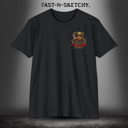 Porkchop, Thick Cut Thin Patience: Military Edition Premium Fitted Tee