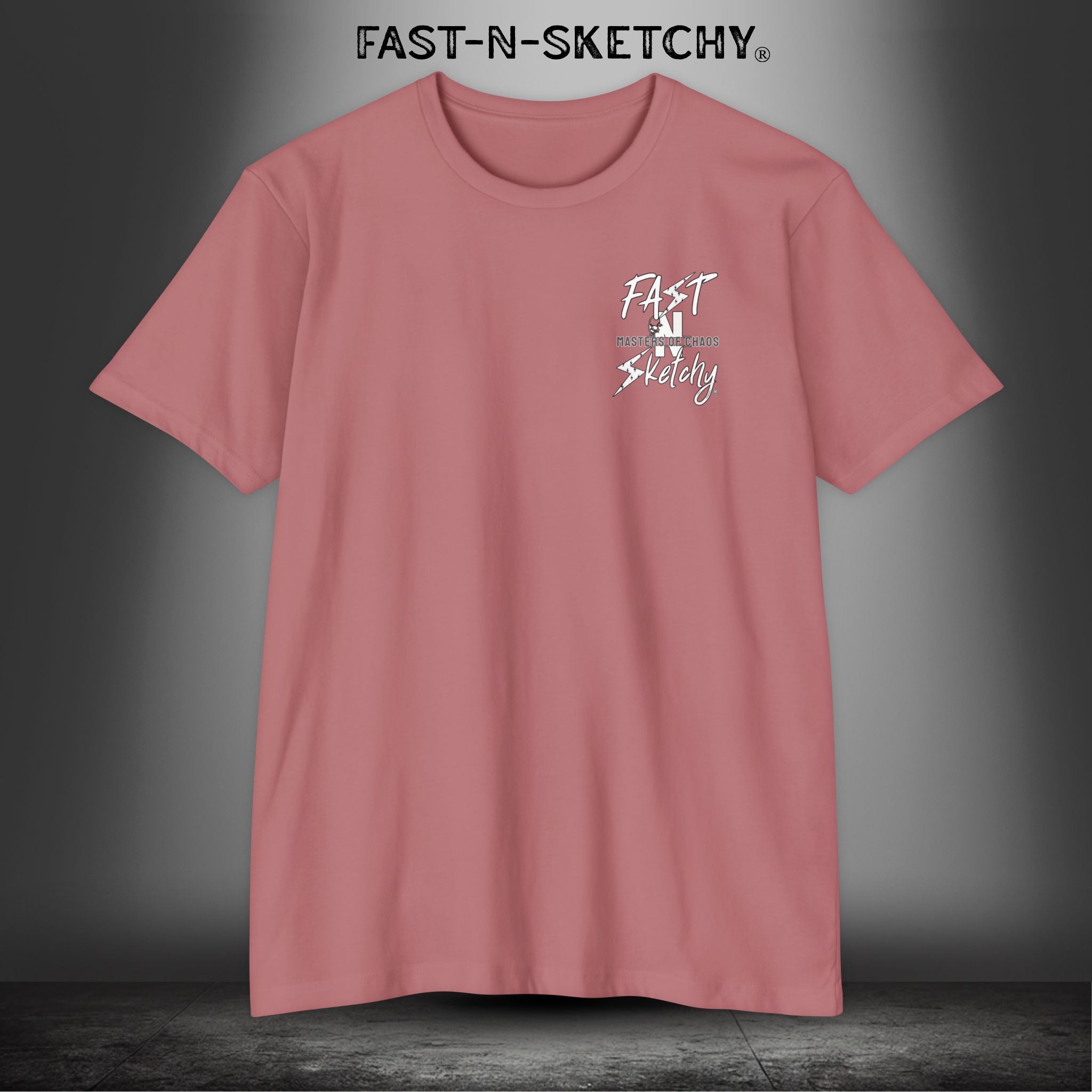 No Face, No Case: Biker Edition Premium Fitted Tee (Colors)