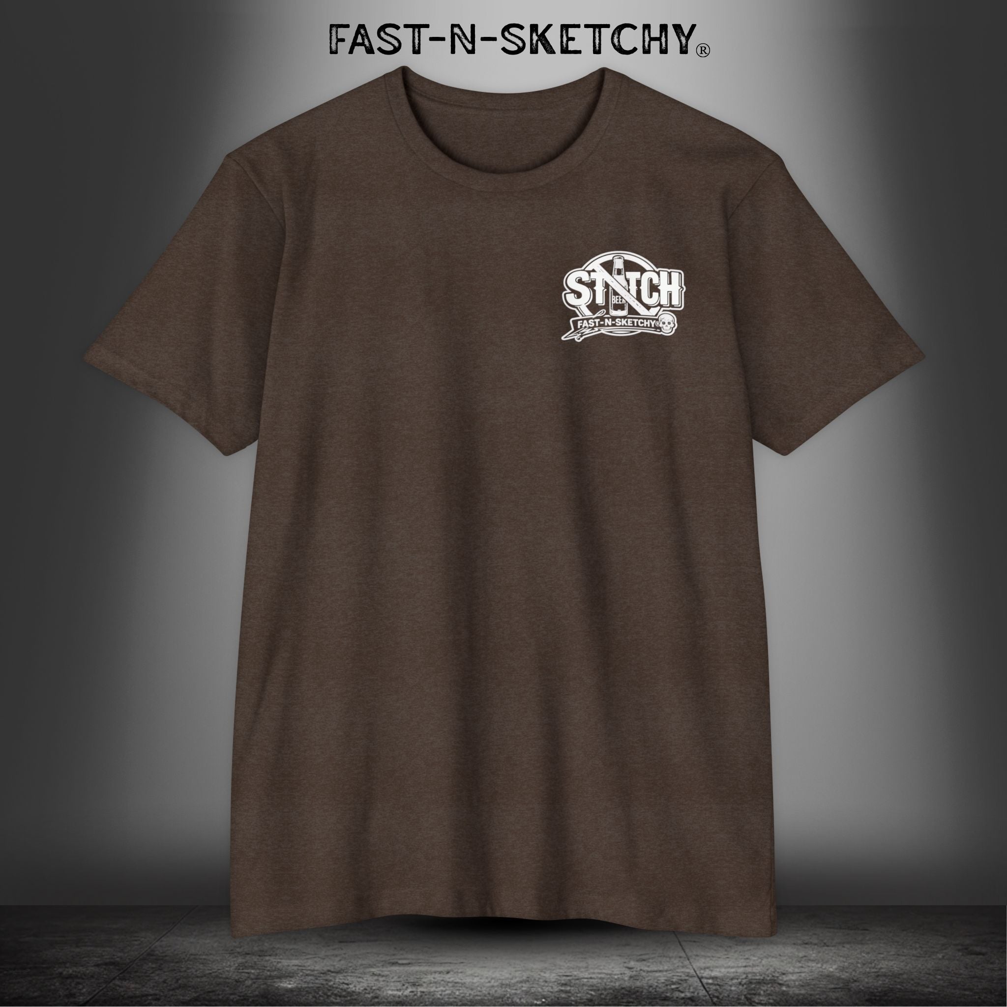 Stitch Your Life Back Together. Ride Hard. Ride Sober. - Biker Edition Premium Fitted Tee