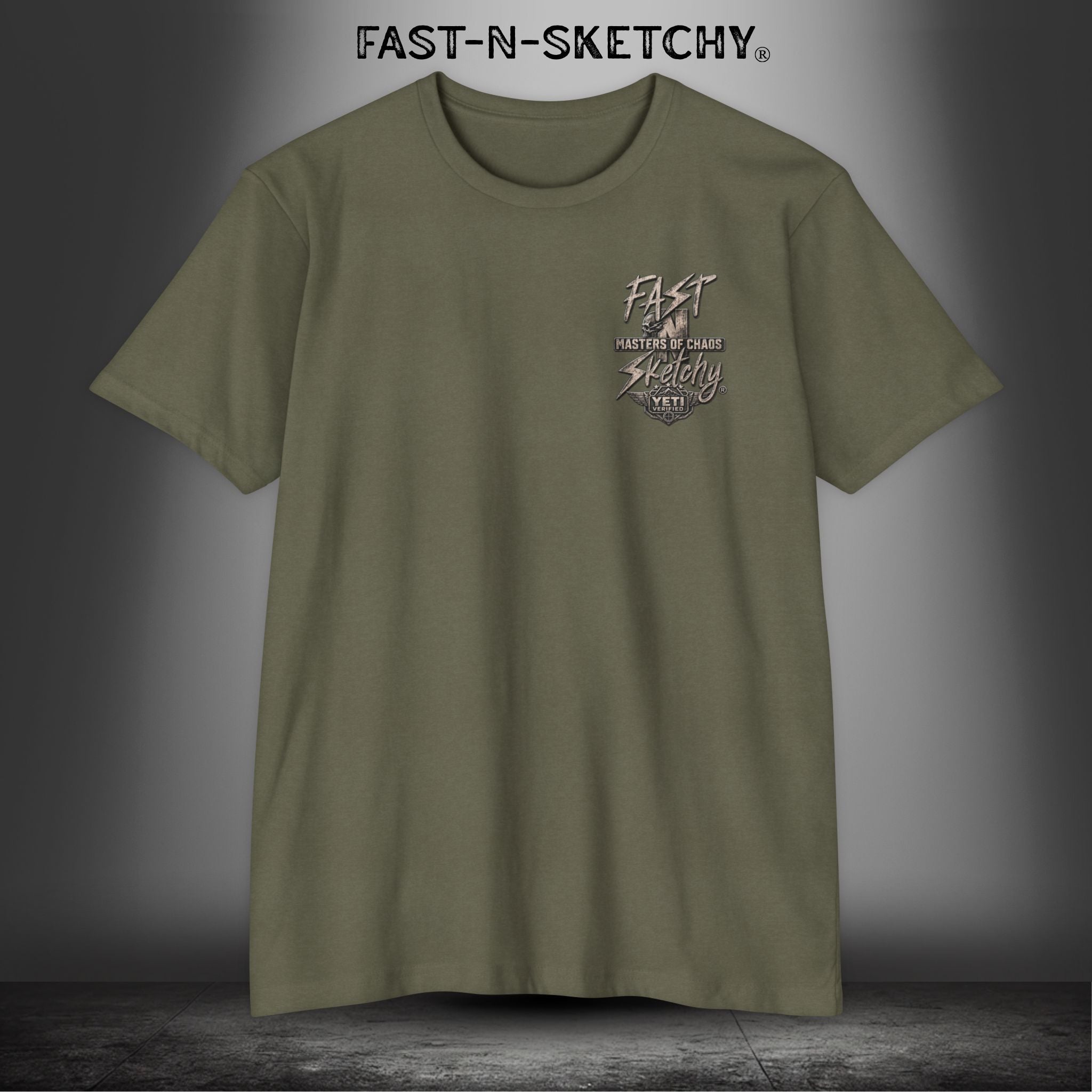 Yeti Can Verify My Story: Military Edition Tee
