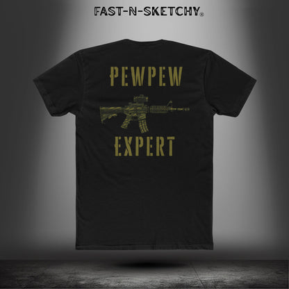 Pew Pew Expert: Military Edition Relaxed Classic Tee