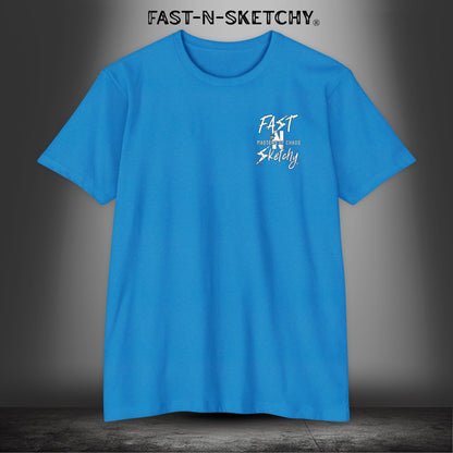 Grinding Harder Than an Ugly Stripper: Biker Edition Premium Fitted Tee