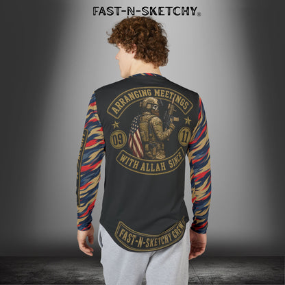 Arranging Meetings With Allah Since 9/11: Military Edition UV Long Sleeve Tee