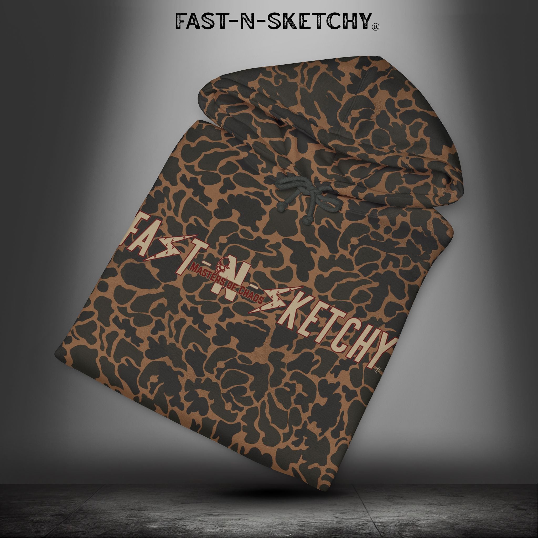 Rise-N-Fight Camo Hoodie: Military Edition