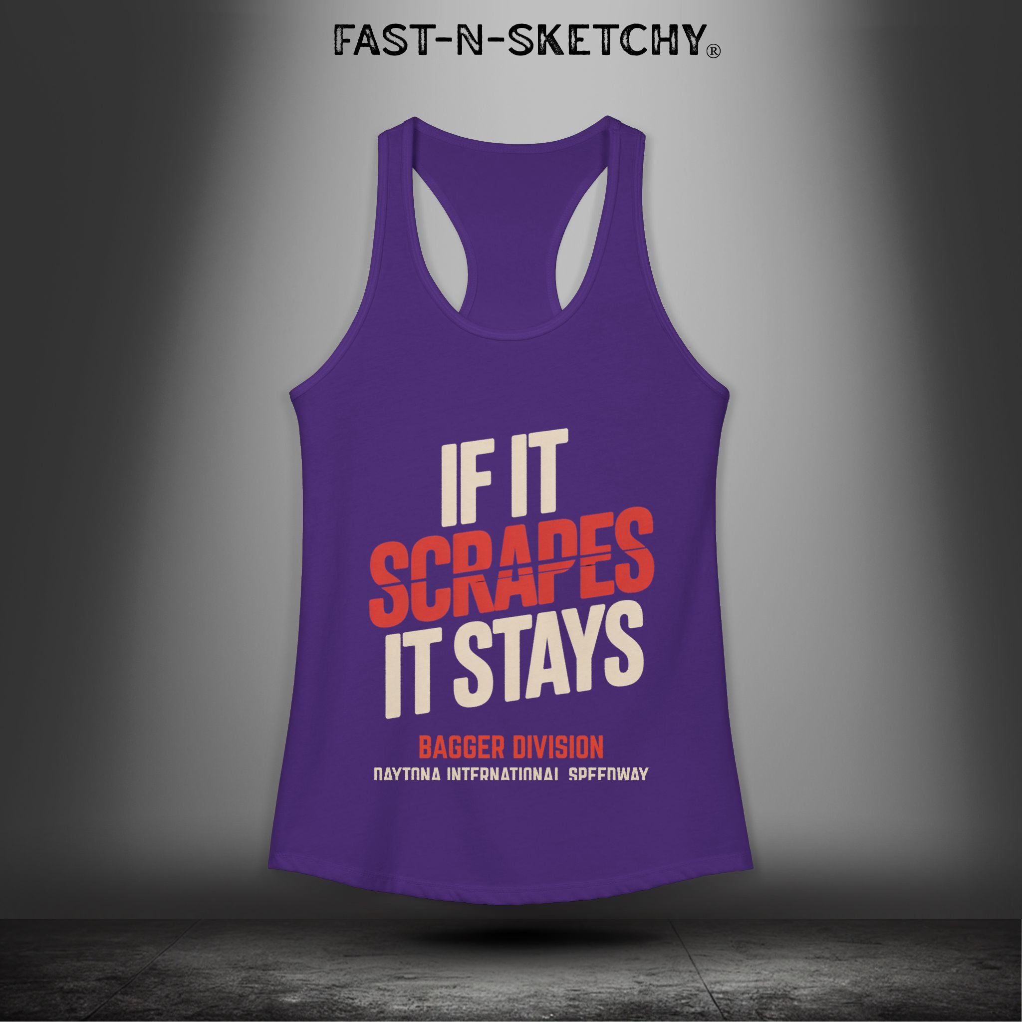 If It Scarpes, It Stays: Daytona Bike Week Bagger Racing Biker Edition Razorback Tank