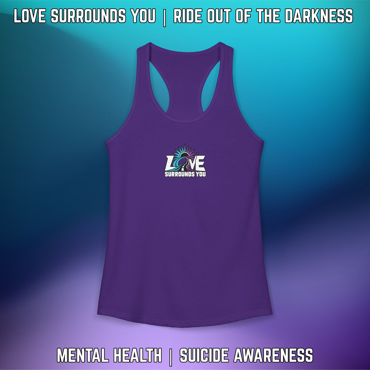 If You're Looking for a Sign.... QR Code Women's Ideal Racerback Tank - LSY