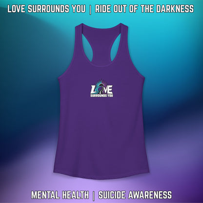 If You're Looking for a Sign.... QR Code Women's Ideal Racerback Tank - LSY