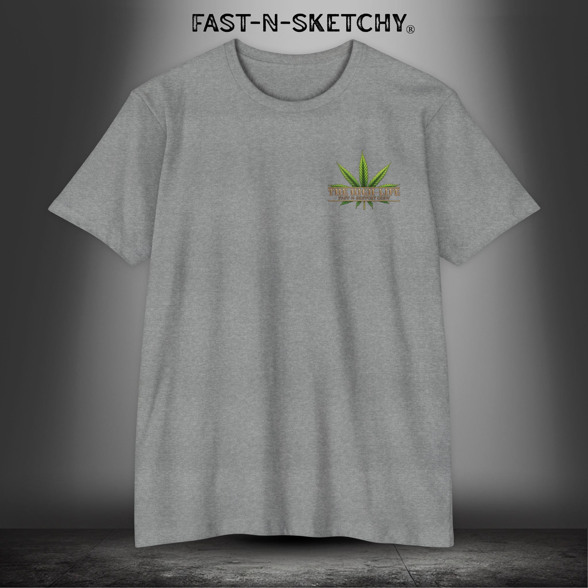 The Highlife: Roll Fatties & Bang Baddies: Biker Edition Premium Fitted Tee