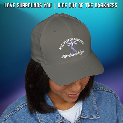 Suicide Awareness Ride Out of the Darkness Flexfit Hat - LSY