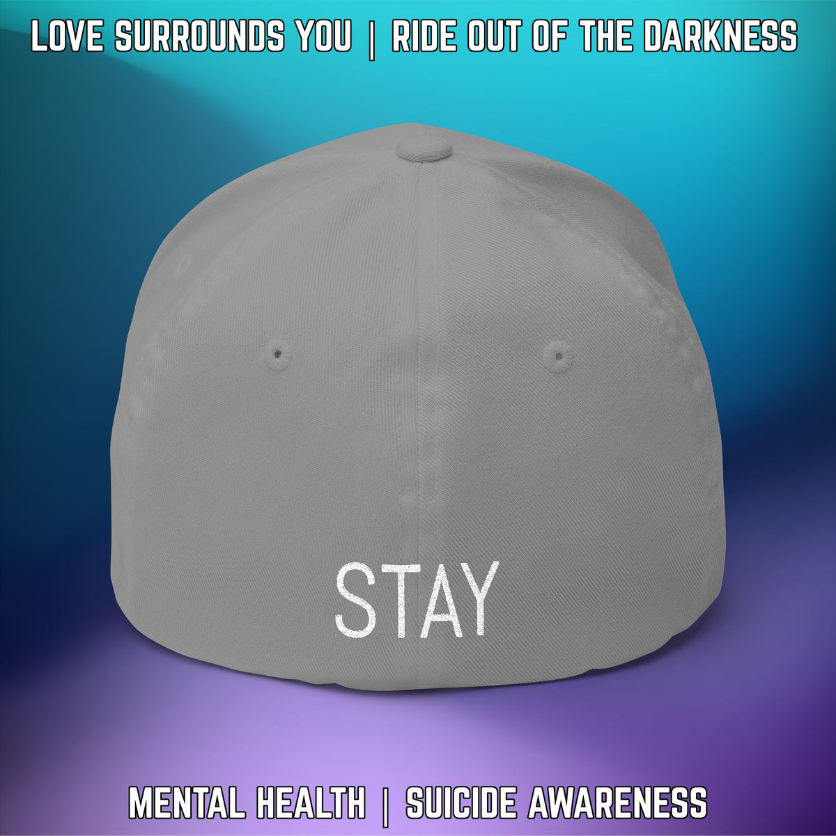 Suicide Awareness Ride Out of the Darkness Flexfit Hat - LSY