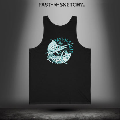 Fast-n-Salty Circle Logo - Tank Top