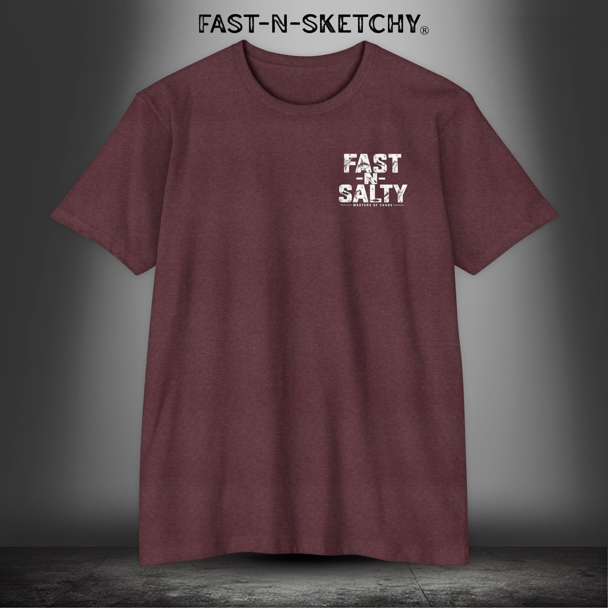 Fast-N-Salty Flag Tee — Premium Fitted Patriotic T-Shirt