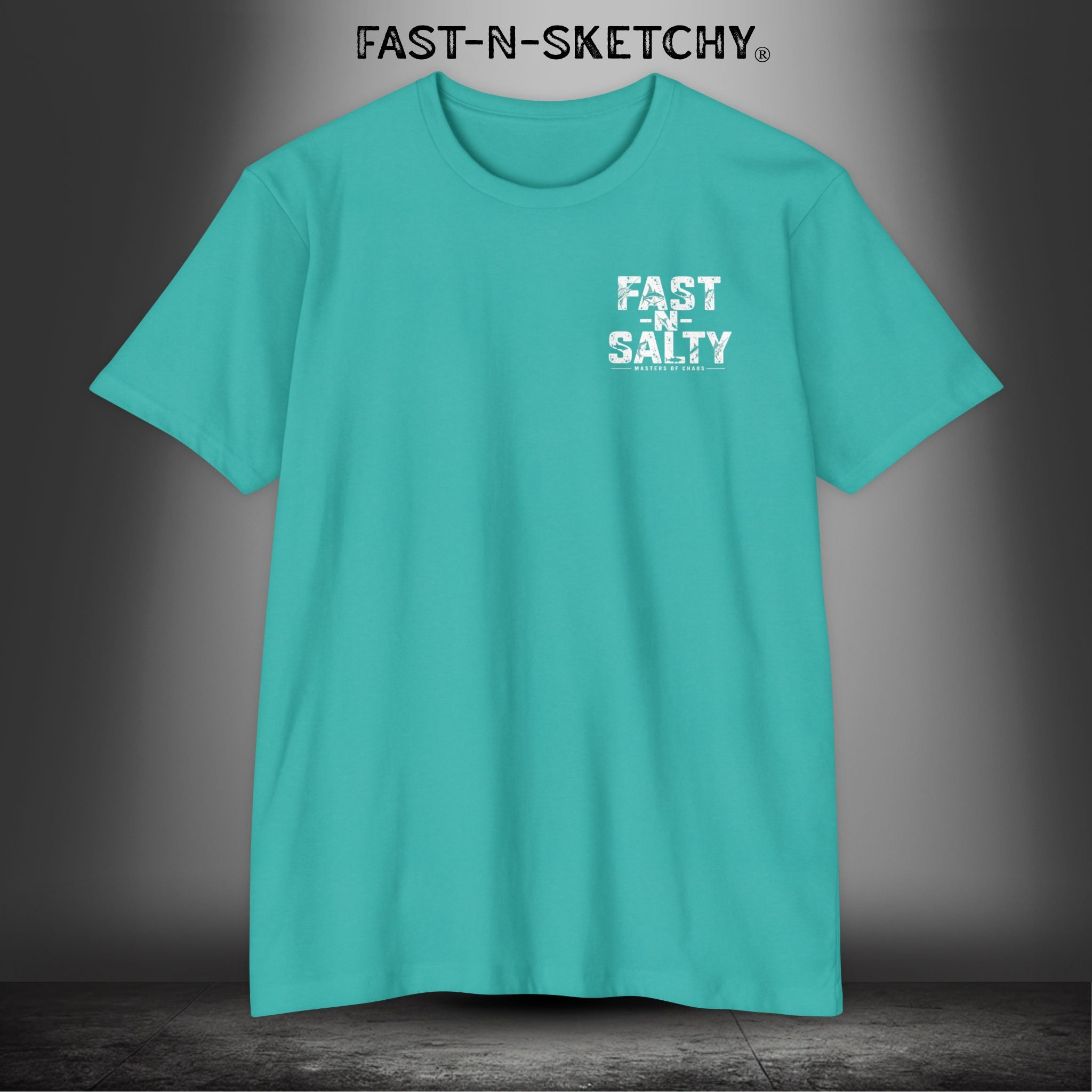 Fast-N-Salty Flag Tee — Premium Fitted Patriotic T-Shirt