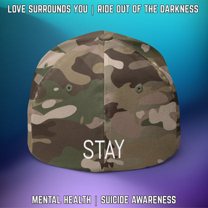 Suicide Awareness Ride Out of the Darkness Flexfit Hat - LSY