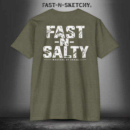Fast-N-Salty Tee — Premium Fitted Patriotic T-Shirt