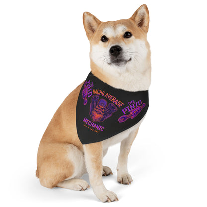 The Pinto: Nacho Average Mechanic Pet Bandana Collar