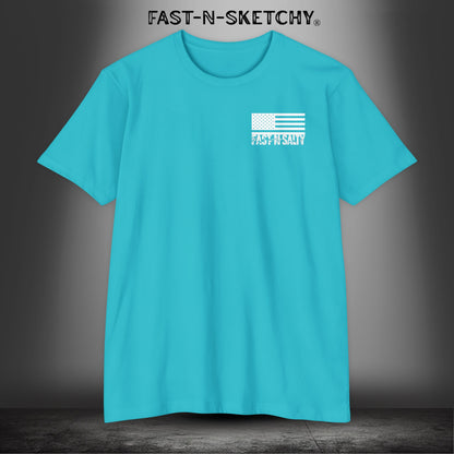 Fast-N-Salty Tee — Premium Fitted Patriotic T-Shirt