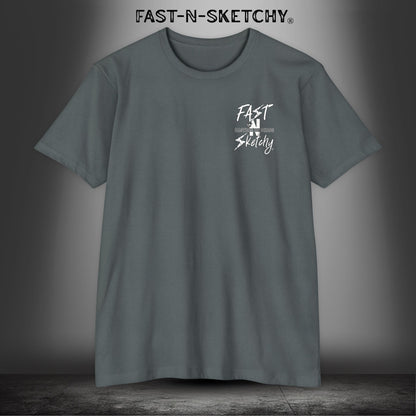 No Face, No Case: Biker Edition Premium Fitted Tee (Colors)