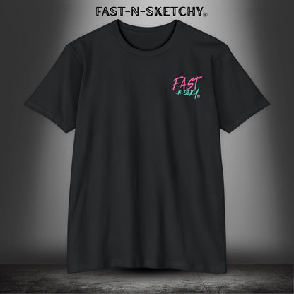 FAST-N-SEXY - The Year of the Snake: Unisex CVC Jersey T-Shirt - Bold Graphic Tee for Trendsetters