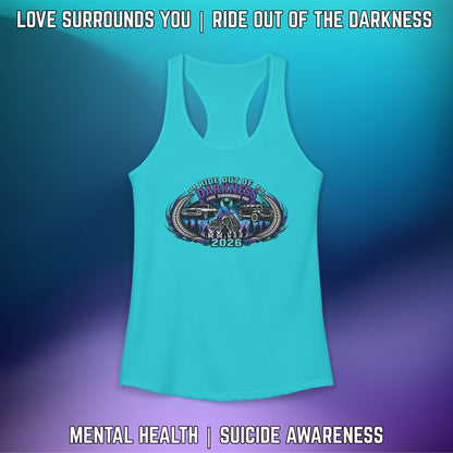 Ride Out of the Darkness 2026 Women's Racerback Tank - LSY