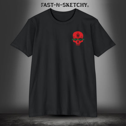 FREE MIND, FREE SOUL, JUST ROLL UP BY STONEY: T-shirt Next Level 6210