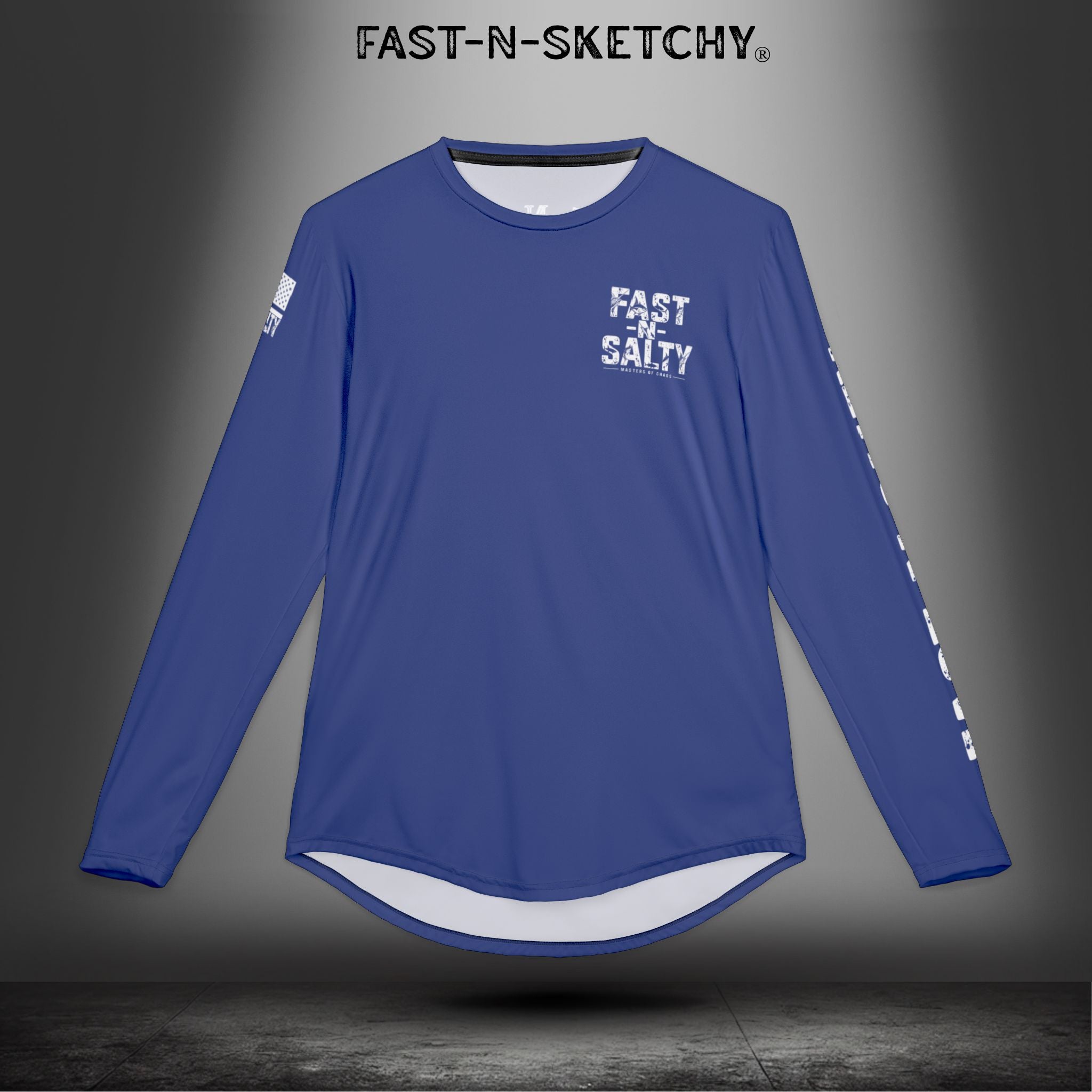 Sailfish Fast-N-Salty UV Protection Long Sleeve Shirt - Perfect for Outdoor Adventures and Fishing