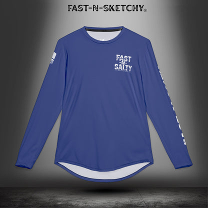 Sailfish Fast-N-Salty UV Protection Long Sleeve Shirt - Perfect for Outdoor Adventures and Fishing
