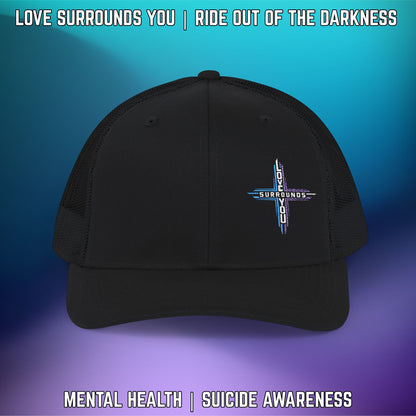 Cross 'Love Surrounds You' Suicide Awareness Snapback - LSY