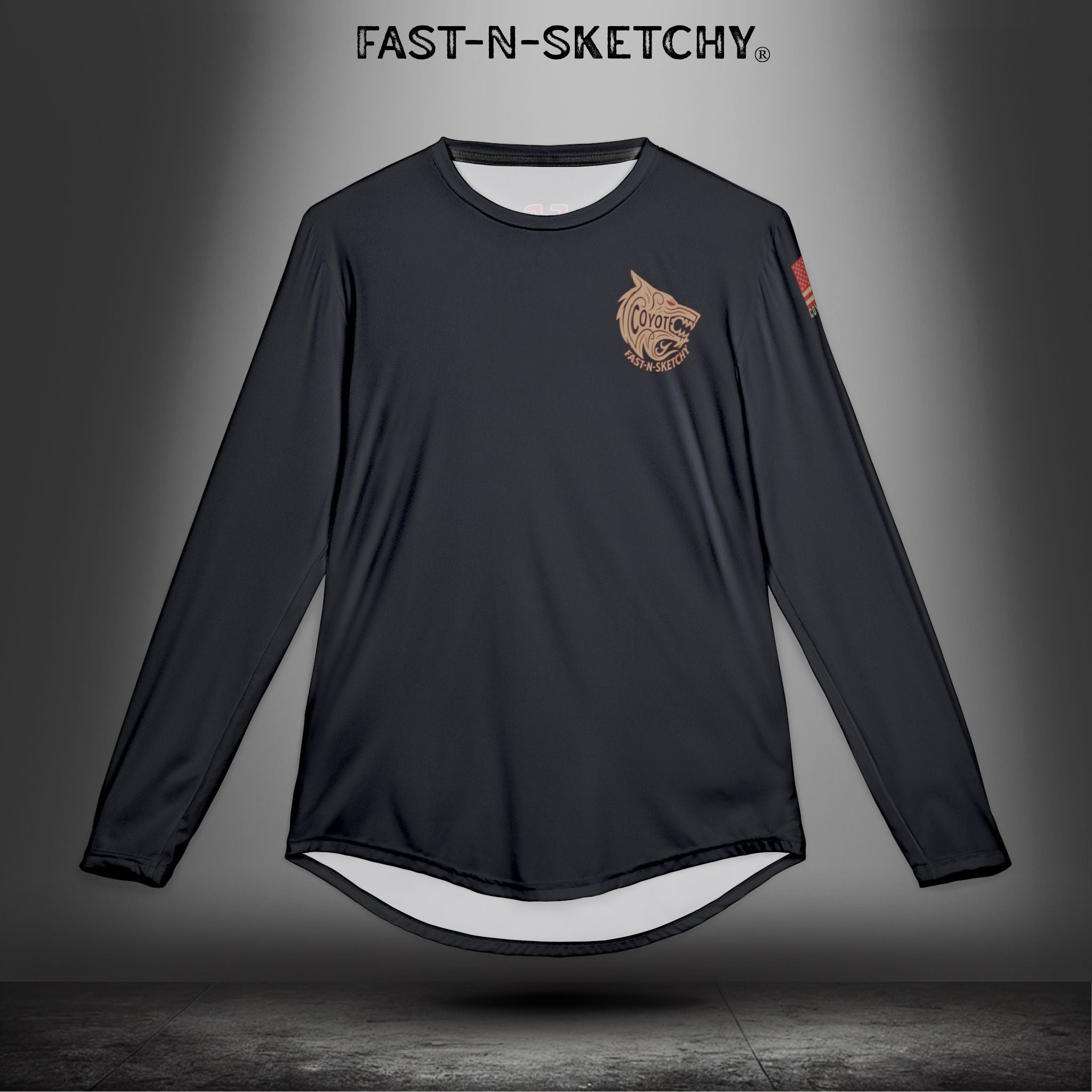 The Coyote: Death Dealer or Healer, You Decide - UV Protection Long Sleeve Shirt