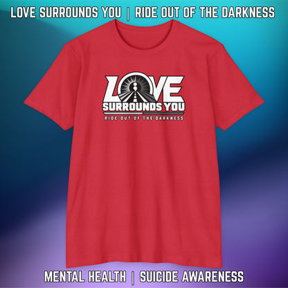 If You’re Looking For A Sign.... QR Code Love Surrounds You Suicide Awareness Tee - LSY