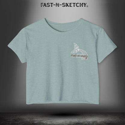 Wicked Wahine - FAST-N-SALTY - Crop Top