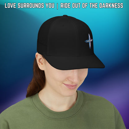 Cross 'Love Surrounds You' Suicide Awareness Snapback - LSY