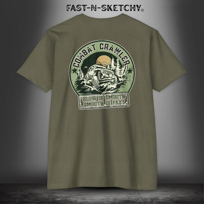 Combat Crawler - Slow is Smooth, Smooth is Fast (Jeep Edition) - T-Shirt