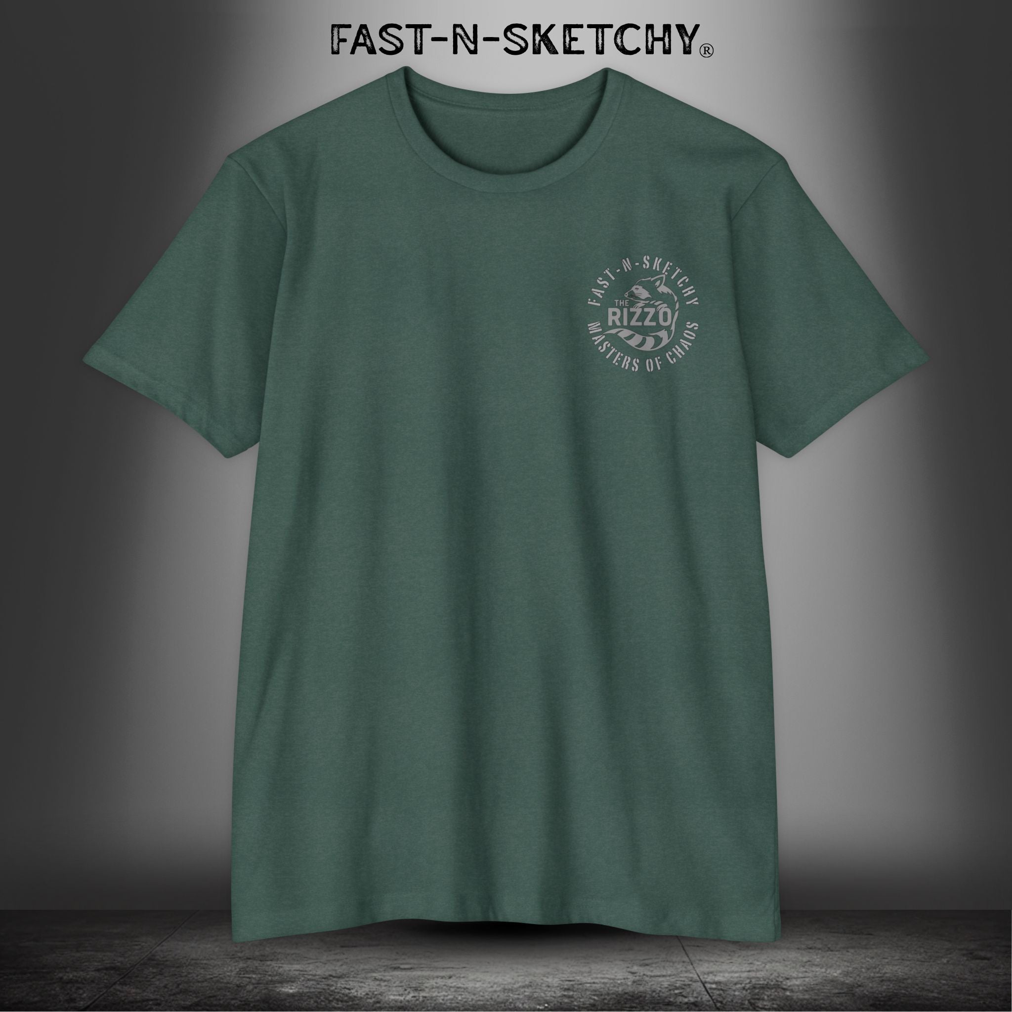 On the Way, The Rizzo: FAST-N-SKETCHY - T-Shirt next Level 6210