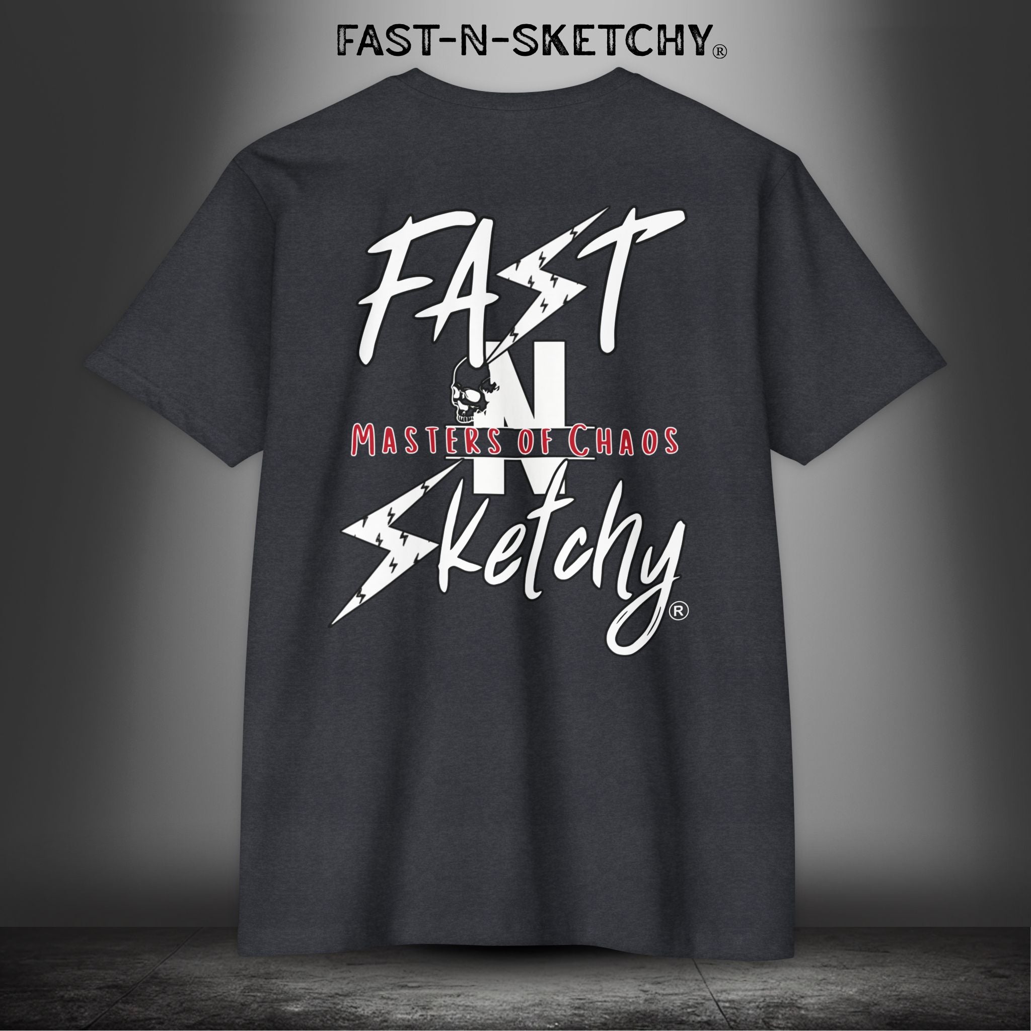 FAST-N-SKETCHY® - T-shirt Next Level 6210 (Dark Colors)