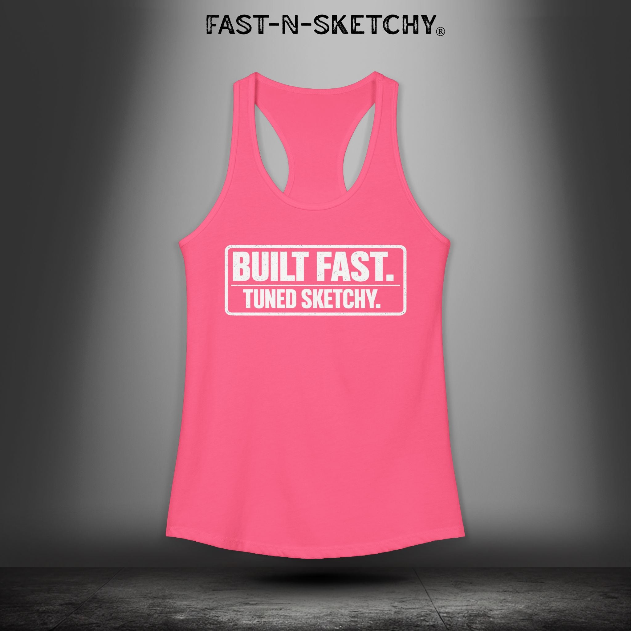 Built Fast, Tuned Sketchy: Bagger Racing Biker Edition Razorback Tank