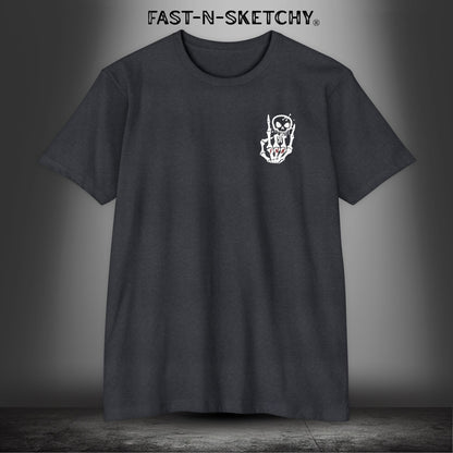 Fast-N-Sketchy Logo Premium Fitted Tee