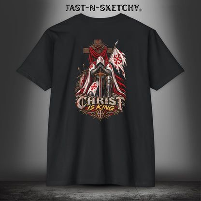 Crusaders' Christ Is King Tee: Military Edition