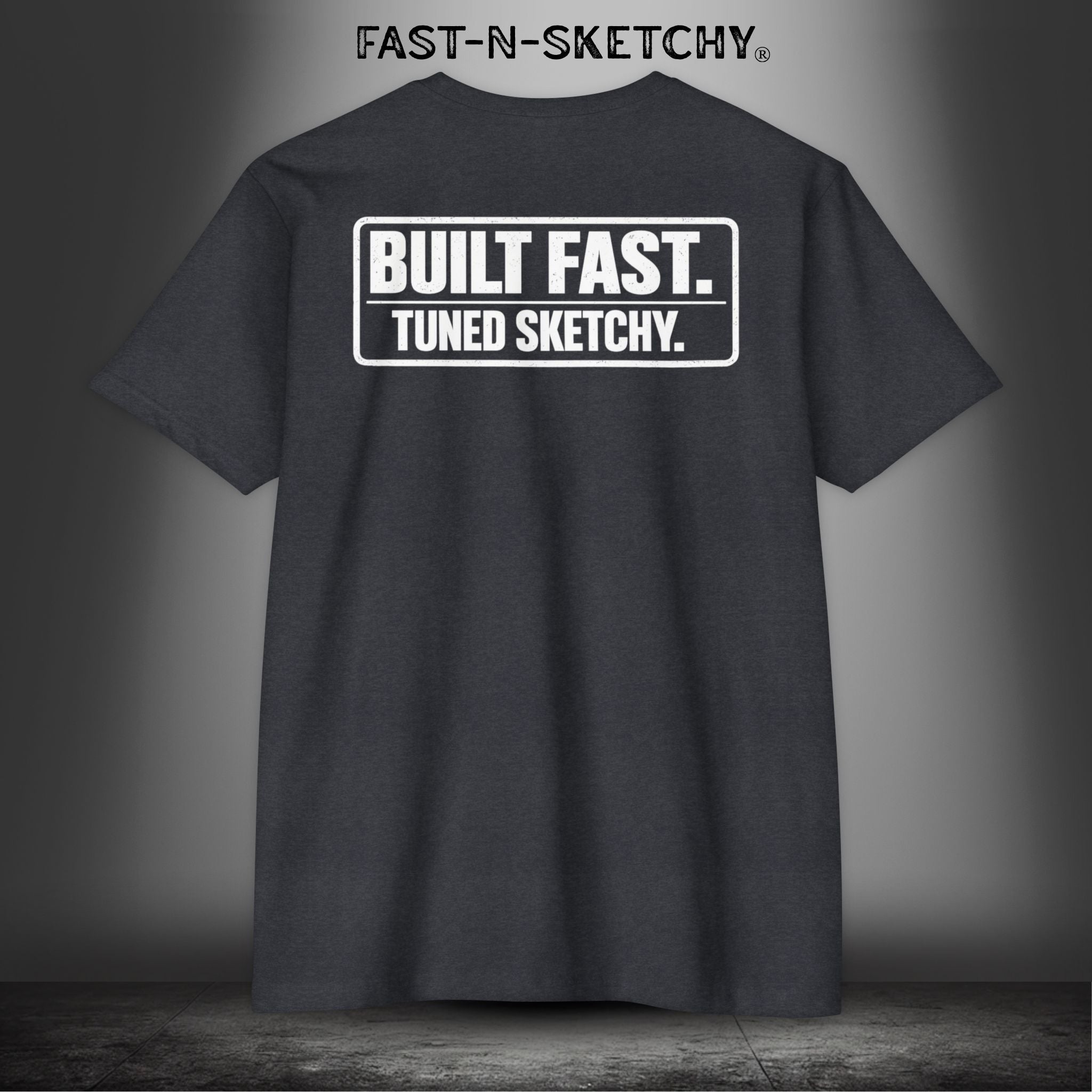 Built Fast, Tuned Sketchy: Bagger Racing Biker Edition Premium Tee