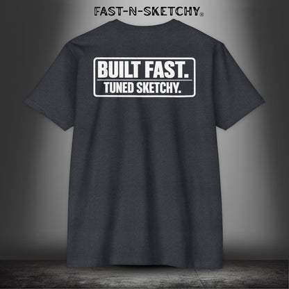 Built Fast, Tuned Sketchy: Bagger Racing Biker Edition Premium Tee