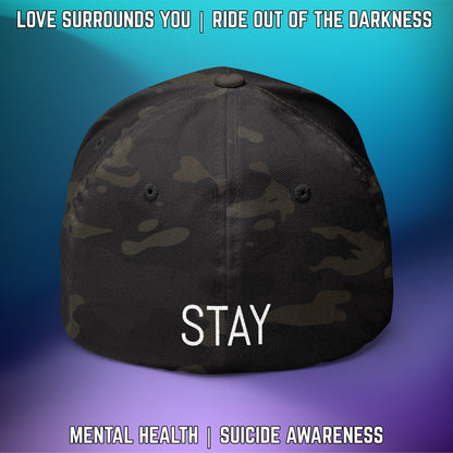Suicide Awareness Ride Out of the Darkness Flexfit Hat - LSY